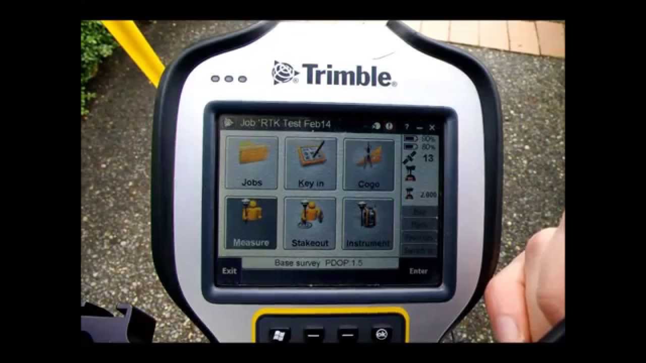 trimble tsc3 user